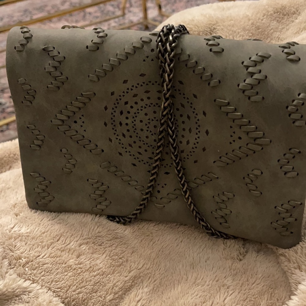 Bag . size small .  Color Army
